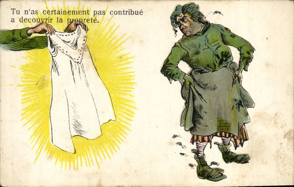 Karikatur-Objekt — Kritik der Hygiene — S.41 - Vorderseite