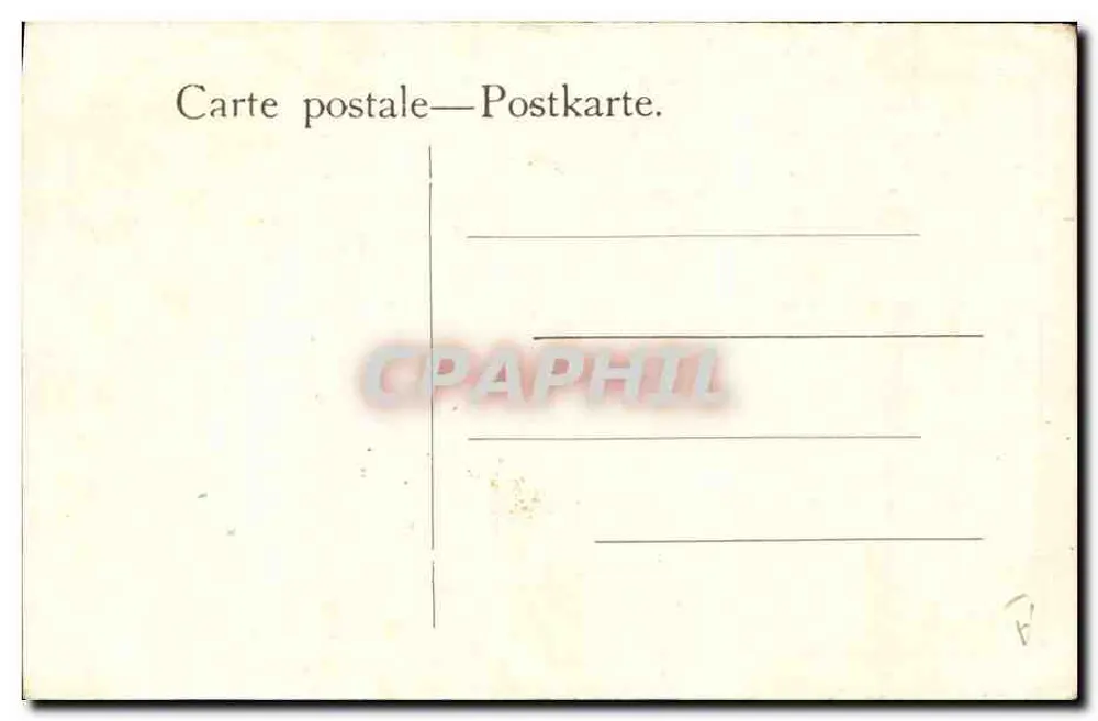 Junge Frau mit blühendem Hut — A. de Paszthory Pixxt, G.M.R.-S. - Rückseite