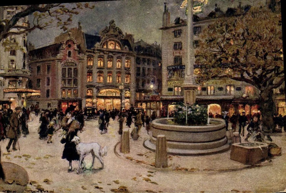 Genf - Place de la Fusterie — Magasins de Nouveauau — Nr. 207 - Vorderseite