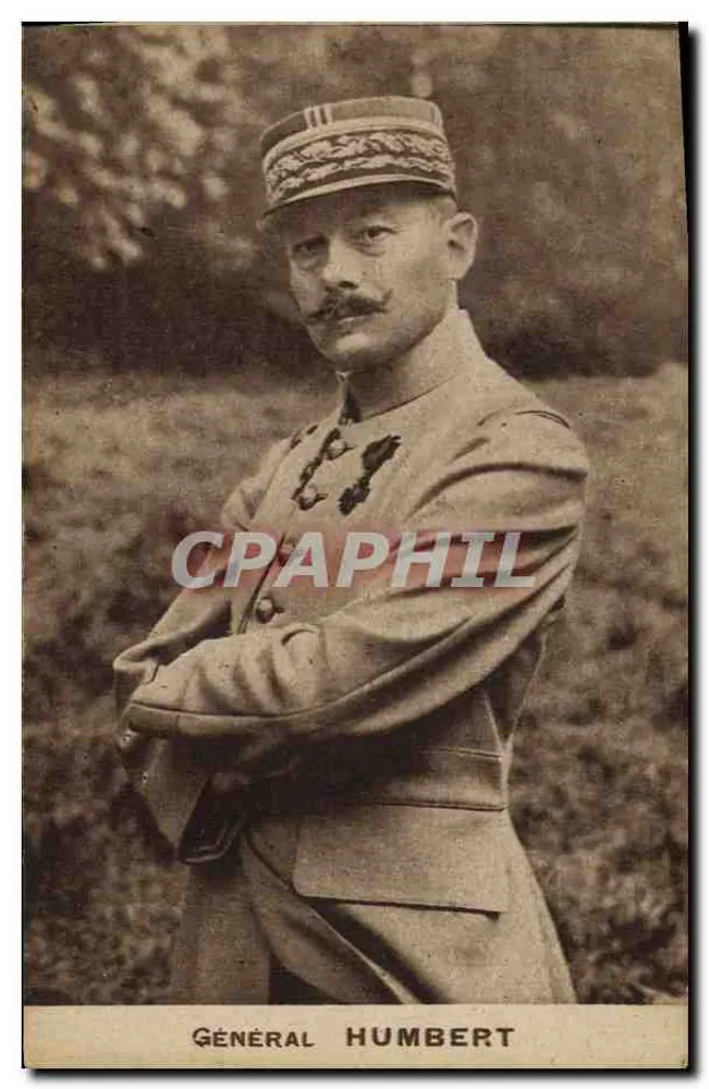 Geral Humbert — retrato militar — Grav. Imp. Piatino, Paris (Seine) 1908 - Frente