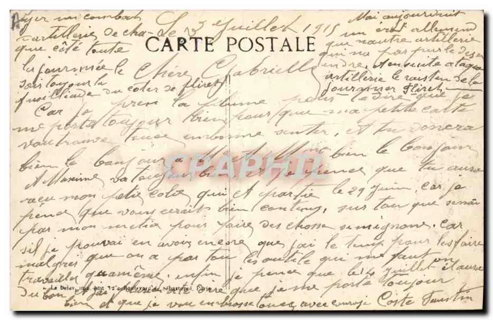 Scène militaire — soldats en uniforme devant un monument — éditeur 'Visé, Paris' N° 1021, 41ème Série - Verso