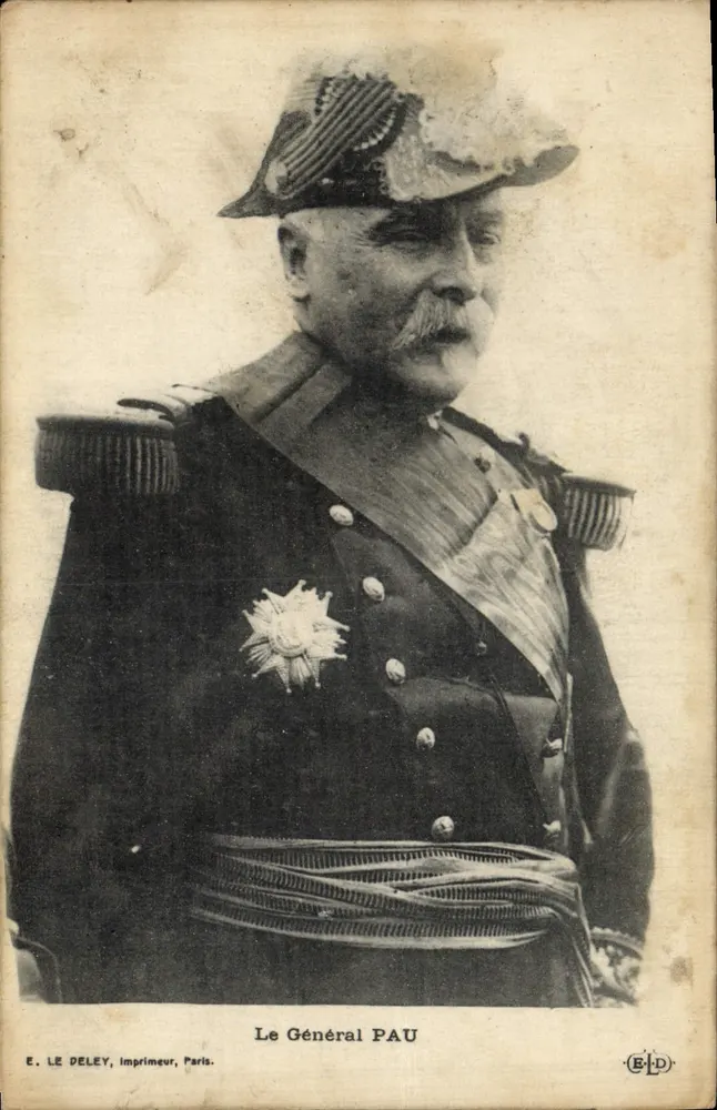 O Geral PAU — retrato militar — E. LE DELEY, Impressor, Paris - Frente