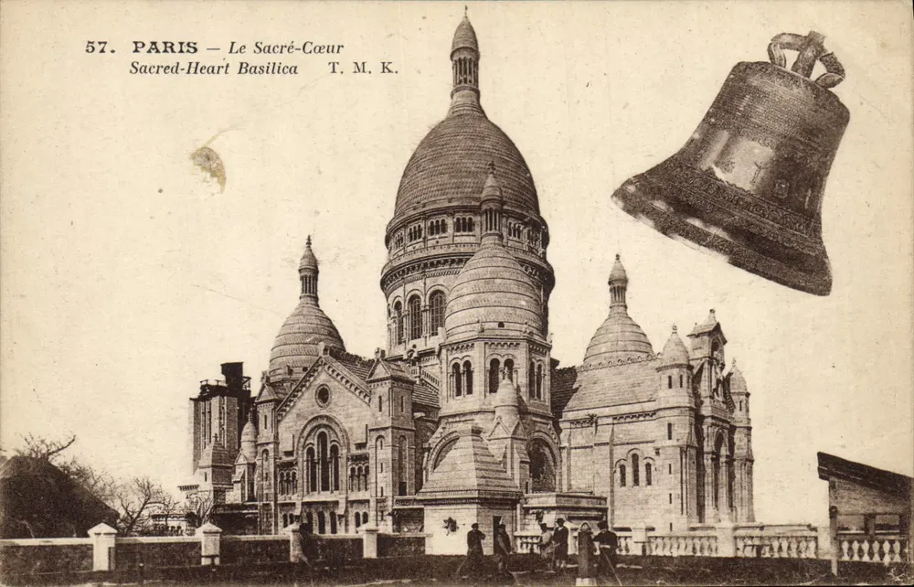 PARIS — Der Sacré-Cœur — Basilique des Sacré-Cœur Antike Ansichtskarte n°57 - Vorderseite