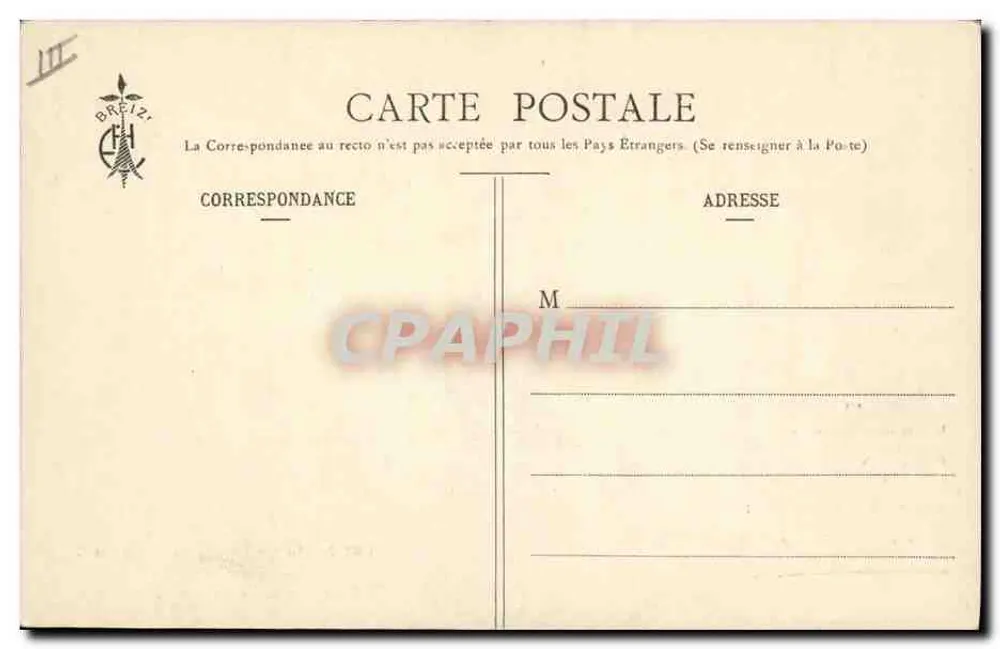 Le occhiali della nonna — Le Canzoni di Botrel illustrate da E. H. — n° 1677 - Verso