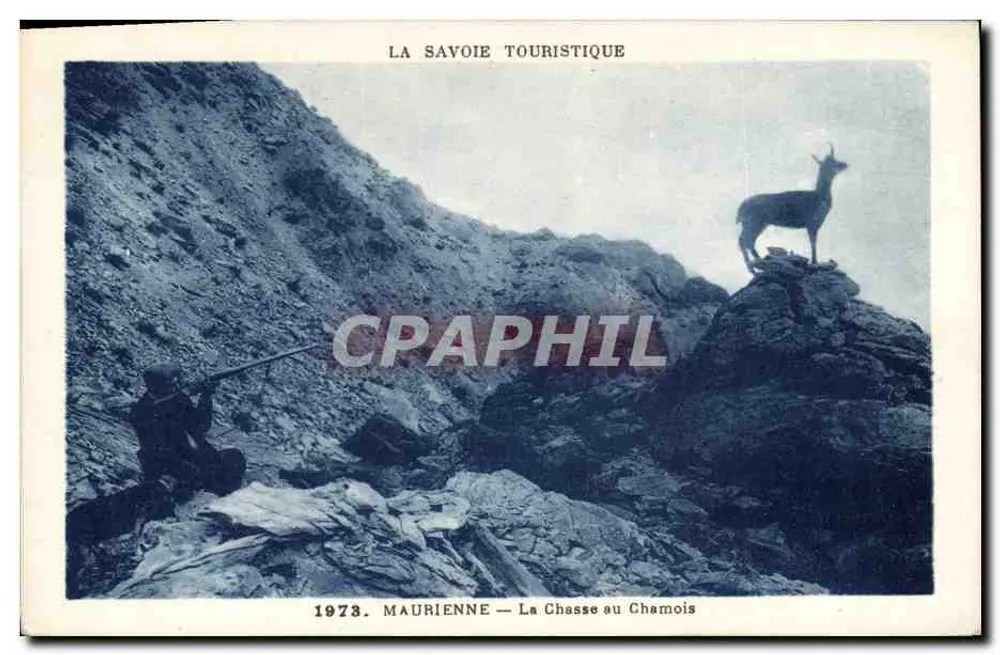 La Maurienne — Die Jagd auf den Chamois — La Savoie Touristique - Vorderseite