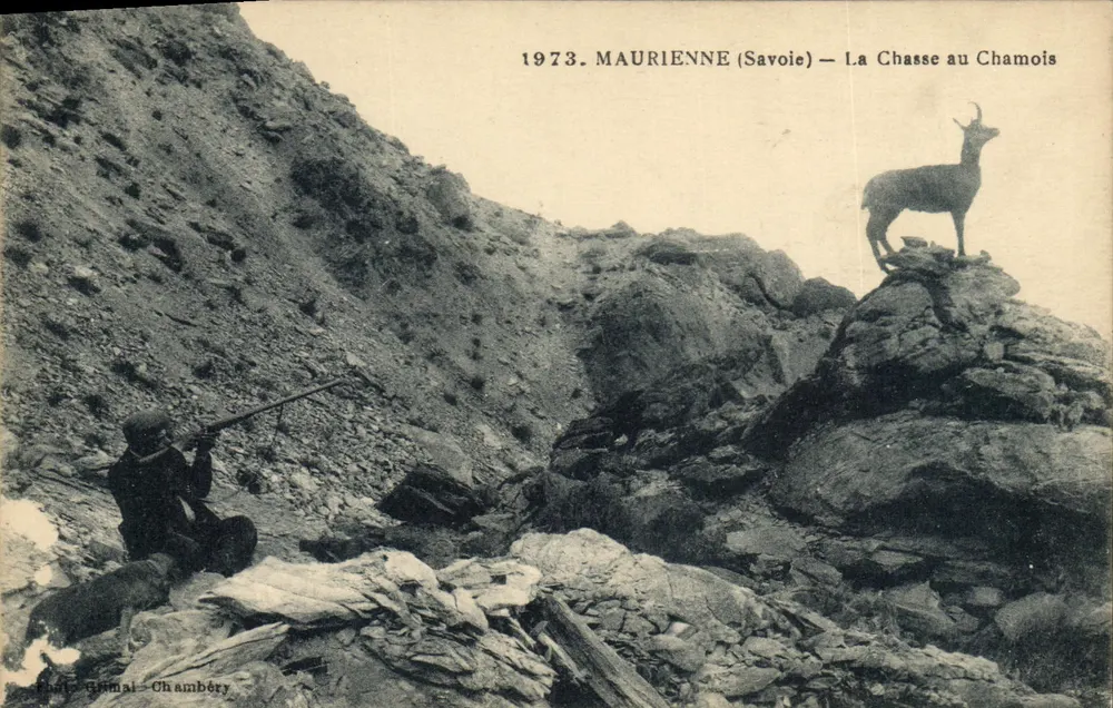 Maureienne (Savoie) — Die Alpenhirschjagd — Photo Brimal-Chambéry - Vorderseite