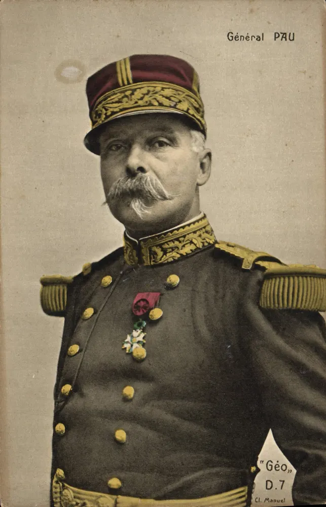 Geral Pau — retrato em uniforme — Cl. Manuel, D.7 - Frente