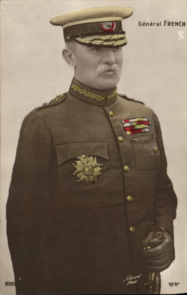Geral francês — retrato em uniforme — Manuel Phot. - Frente