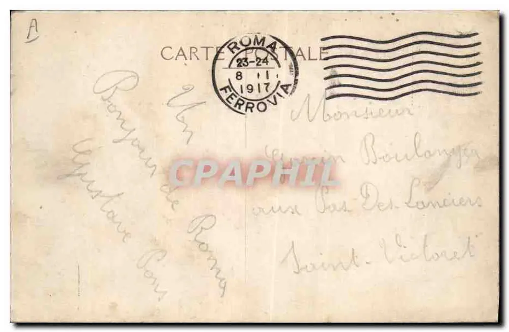 Geral Cadorna e Lord Kitchener — retratos enquadrados por bandeiras — editor não visível - Verso