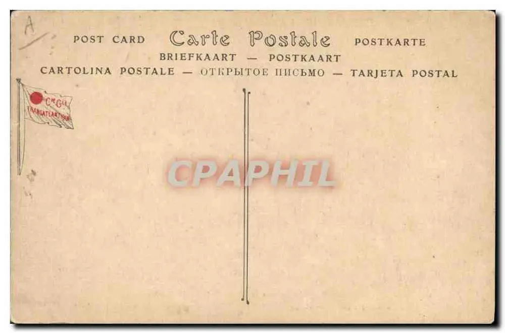 Postschiff MARECHAL BUGEAUD — Compagnie Générale Transatlantique — ND Phot. - Rückseite