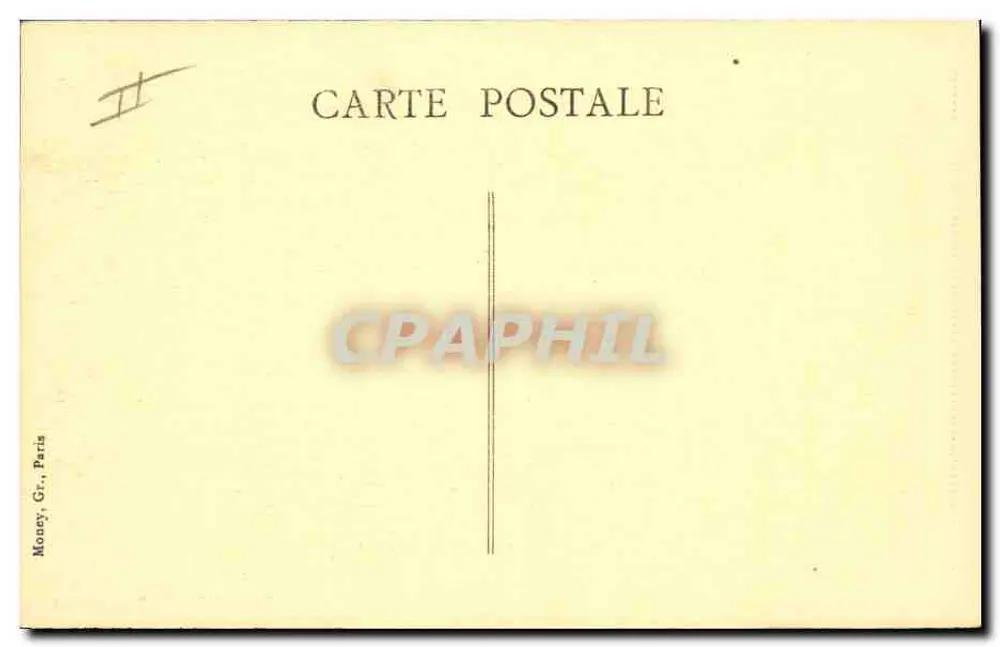 Das Palmarium — Lounge — Cie de Navigation Sud-Atlantique, 'Massilia' - Rückseite