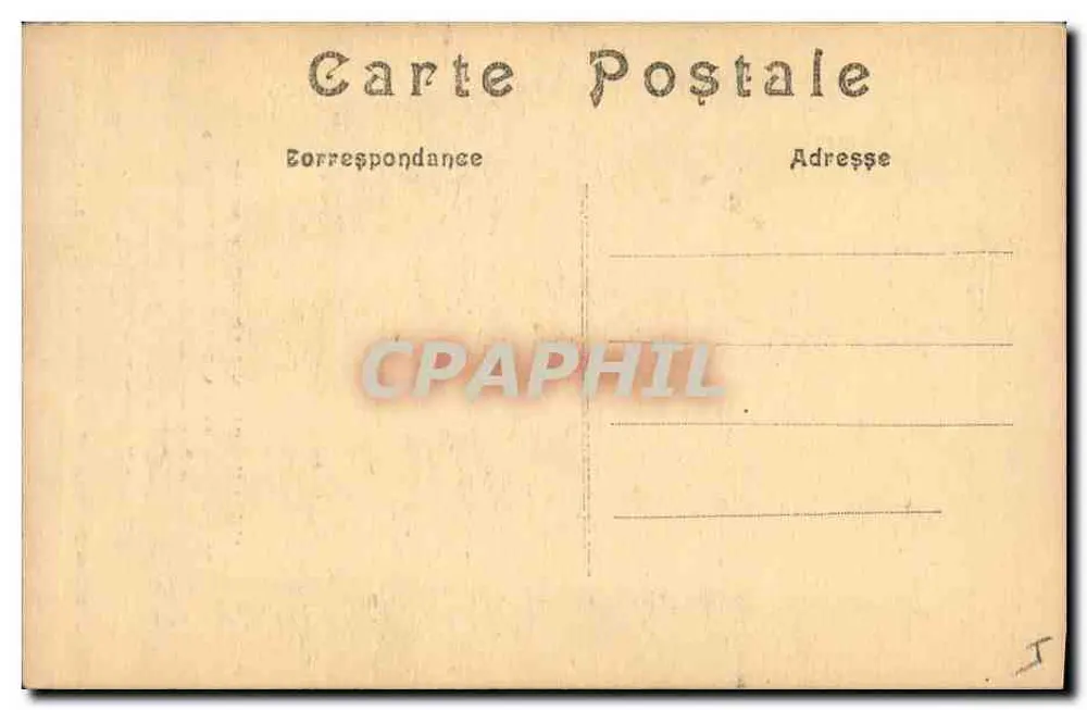 Die Glocken der Kathedrale von Reims — zerstört — Édition Zuppinger, 18 rue Duban, Paris (16e) - Rückseite