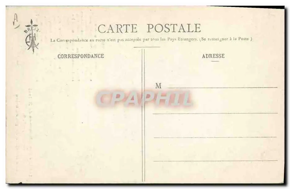 As Canções de Botrel — Ilustrações de E. H. — N° VII e VIII — Edição Breizh - Verso