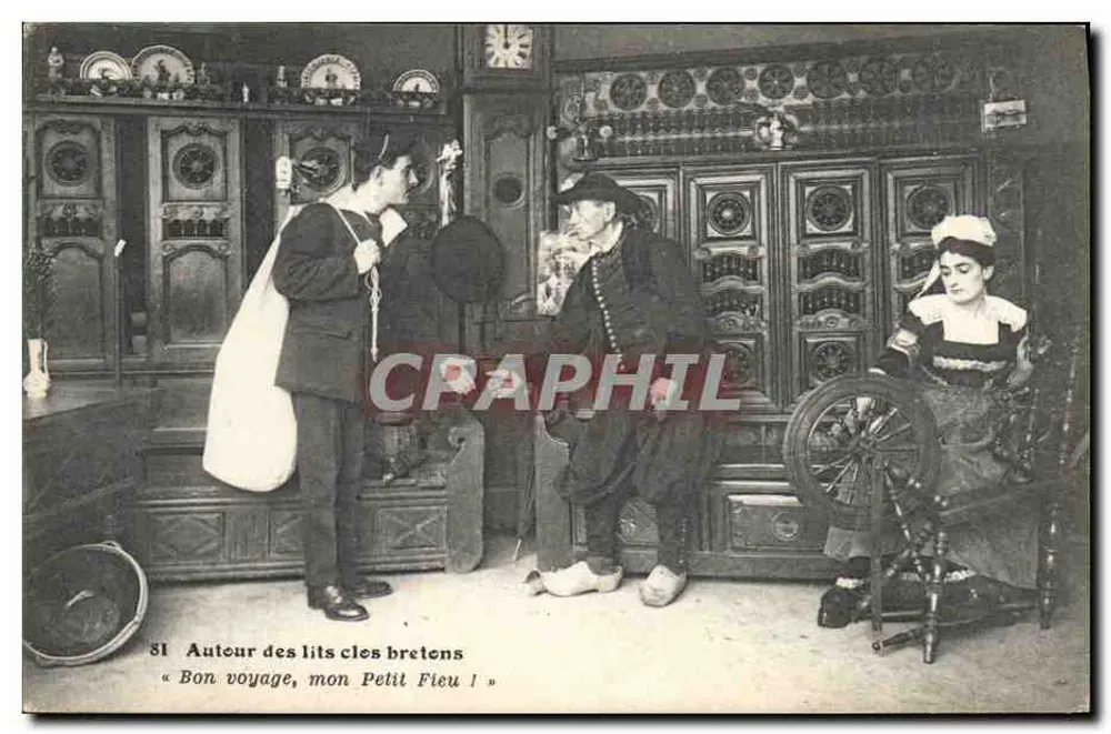 Auteur des lits bretons — Bon voyage, mon Petit Fieu ! — n°81 - Recto