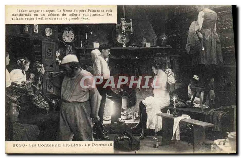Les Contes du Lit-Clos - La Panne (5) — C. E. Rampon, St-B. - Frente