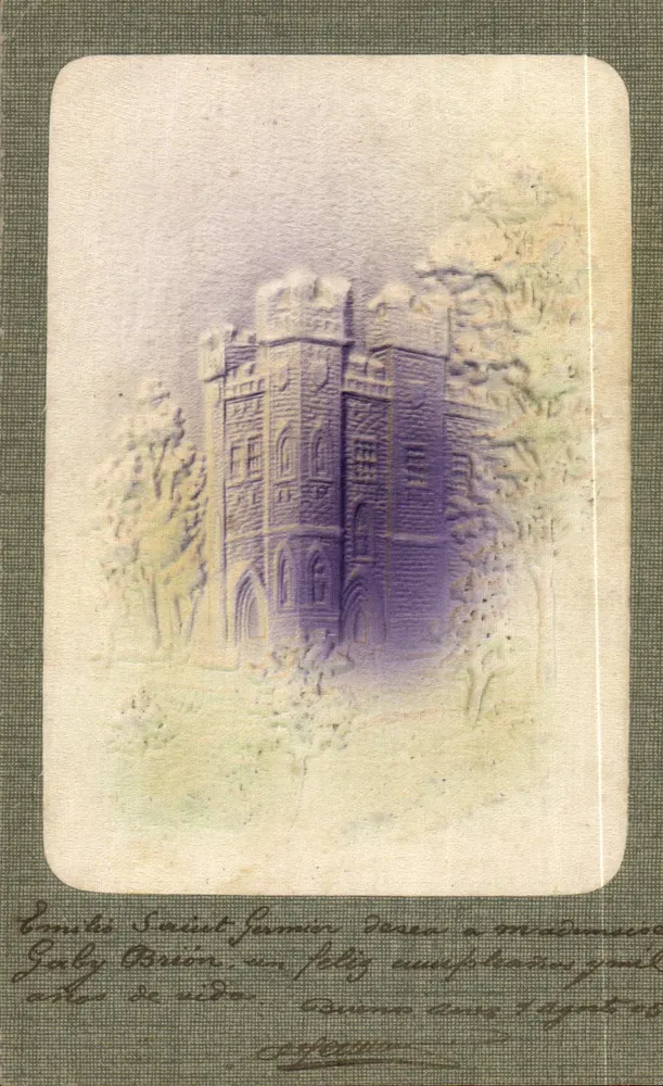 Schloss Saint-James — Illustration — Verleger nicht sichtbar - Vorderseite