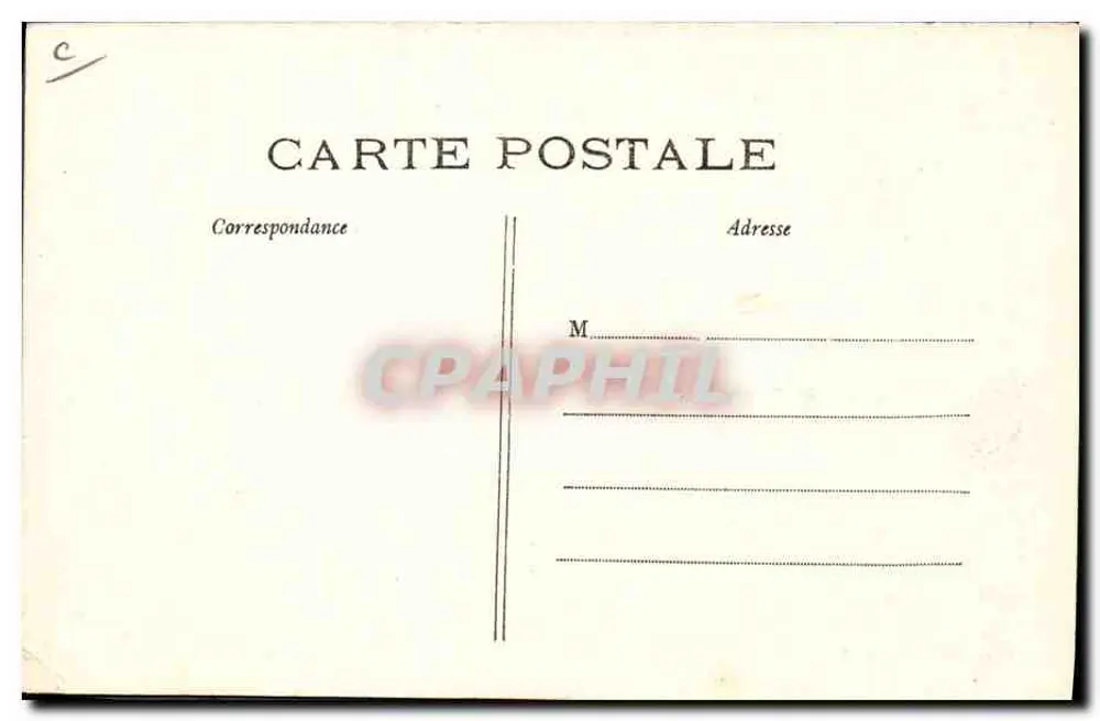 Grasse (A.M.) — Colheita da flor de laranjeira — Edições Artísticas J. Benoit Filho, Grasse - Verso