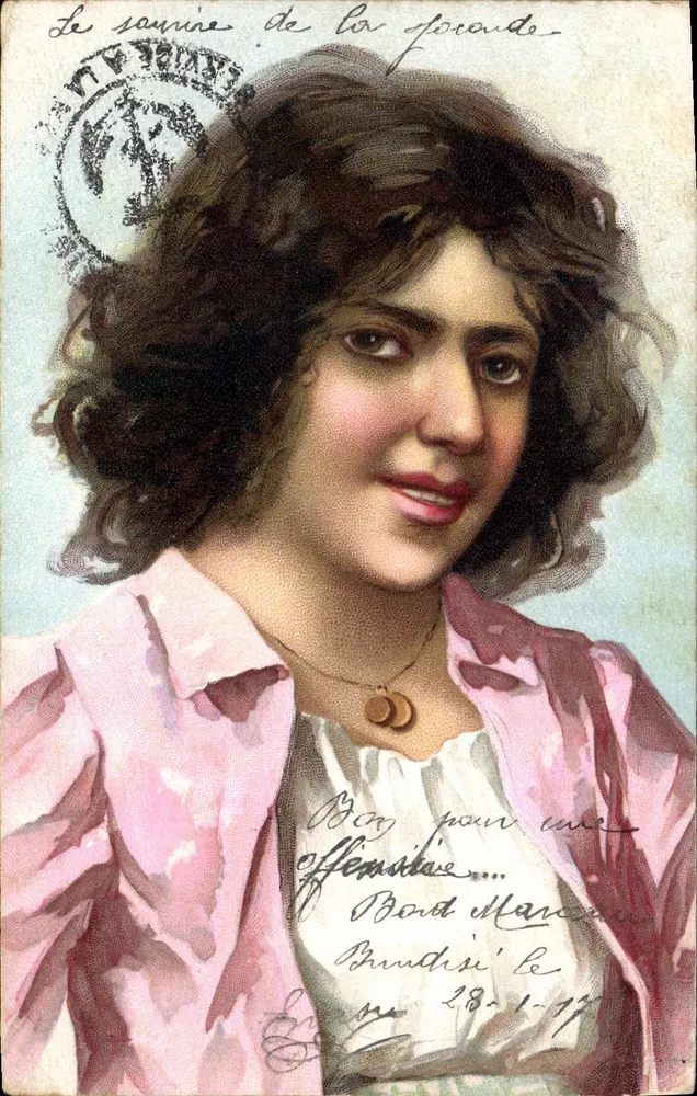 Le sourire de la foronde — éditeur Union Postale Universelle, n° 1743 - Recto
