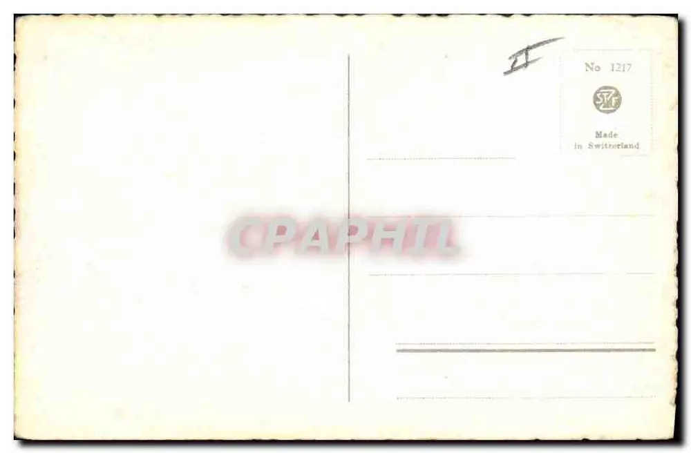 Flores de pensamento — ilustração aquarelada — editor SPF, n° 1217 - Verso