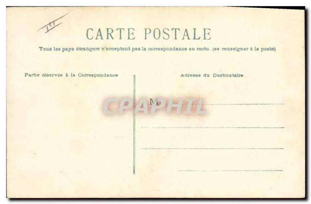 Mazzo di rose — Buon anno — Cartolina francese - Verso