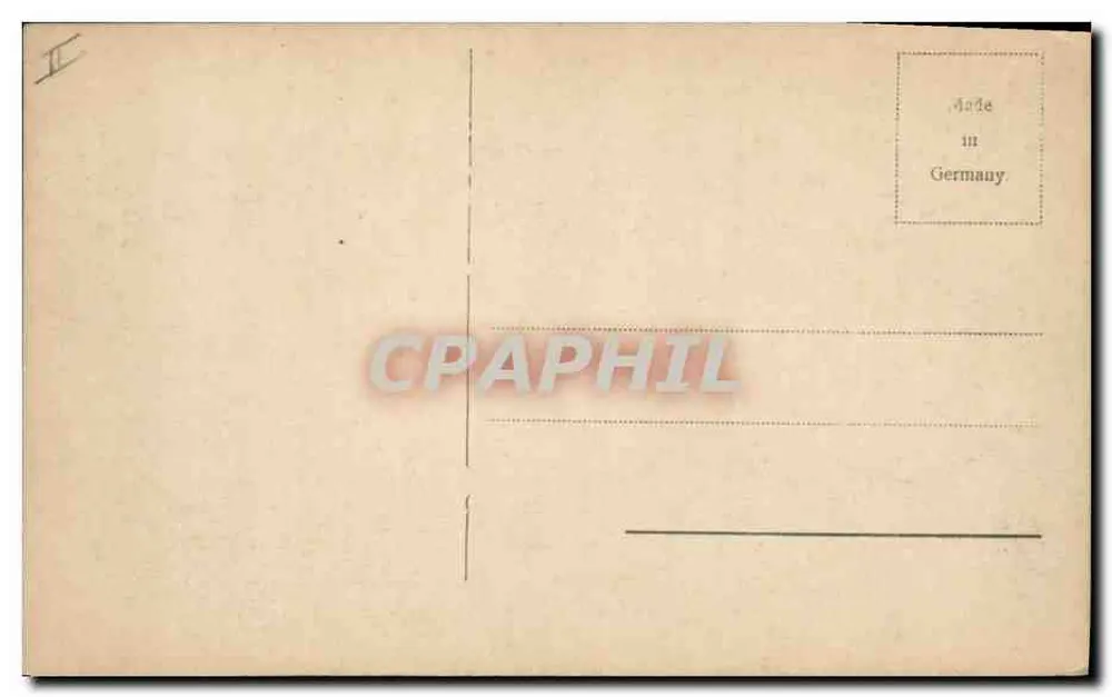 Welpen und Katze in einer Tasche — Serie 1003/5 — Verlag NRC - Rückseite