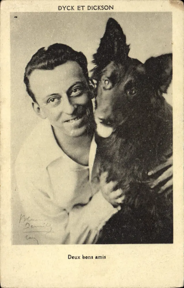 Dyck e Dickson — Dois bons amigos — Foto Blanc e Demilly - Frente