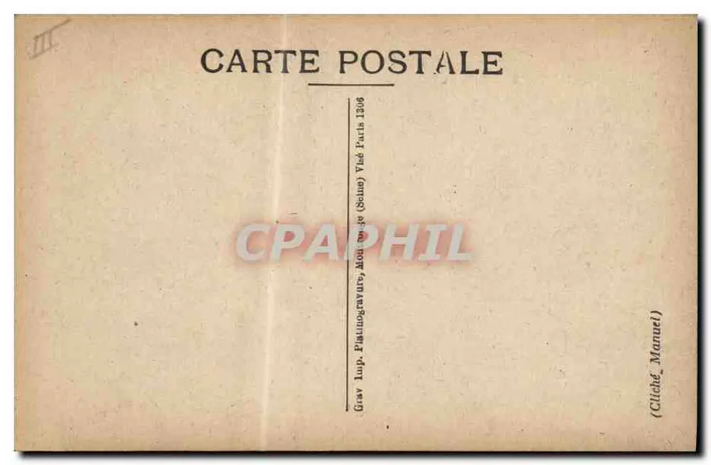 Geral Maistre — retrato militar — Grav. Lup. Flammographie, Paris - Verso