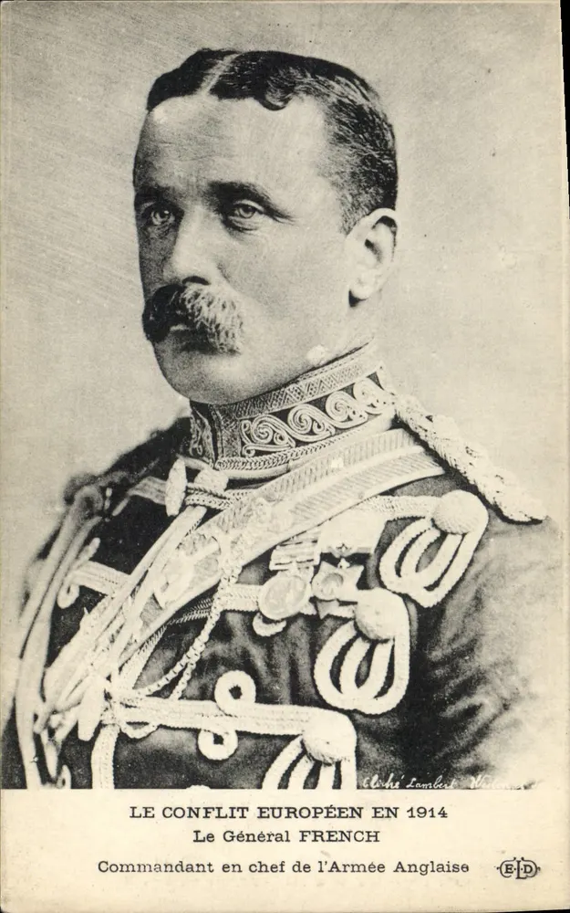 Französischer General — Kommandant der britischen Armee — Verlag E.P.D. n° 14 - Vorderseite