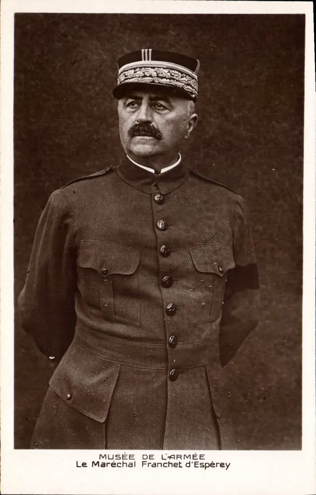 Marschall Franchet d'Espérey — Militärmuseum — Edition des Musée des Invalides, Paris - Vorderseite