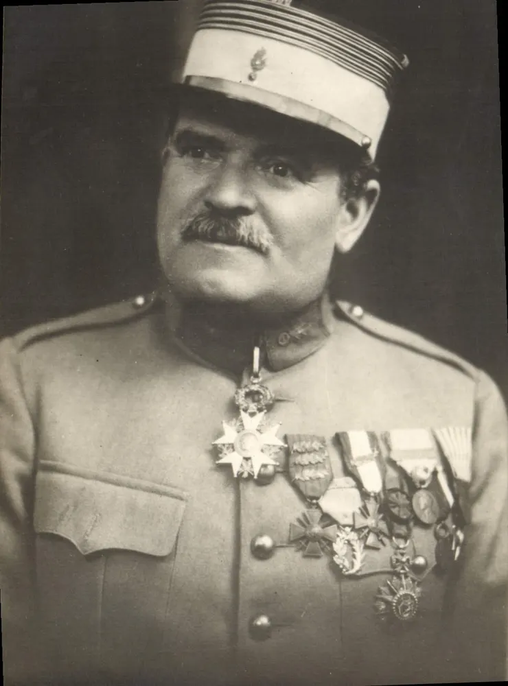 Colonel Raynal — Vortrag zur Verteidigung des Forts Vaux — 16. April 1931 — Vereinigung der Händler und Industriellen von Asnières - Vorderseite