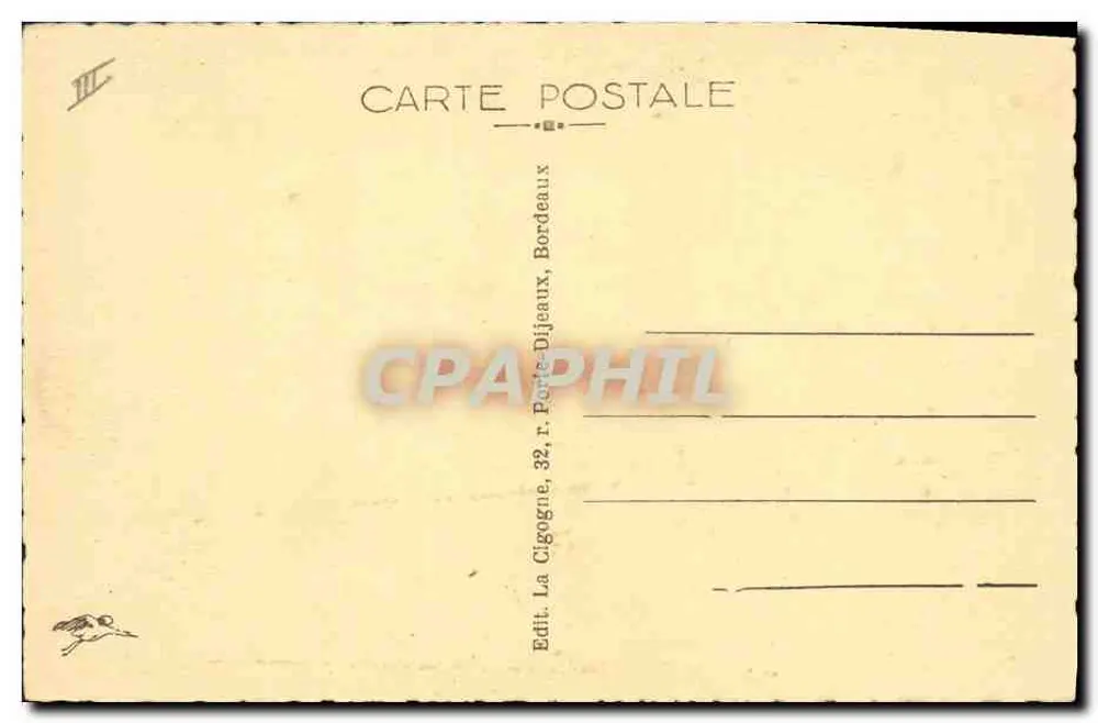 Bordeaux — O « Mecknès » — Edição Porte-Dijeaux - Verso