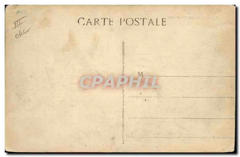 Dampfschiff „Madonna“ — Compagnie Cyprien Fabre, datiert 1911 — Verlag E.L. - Rückseite
