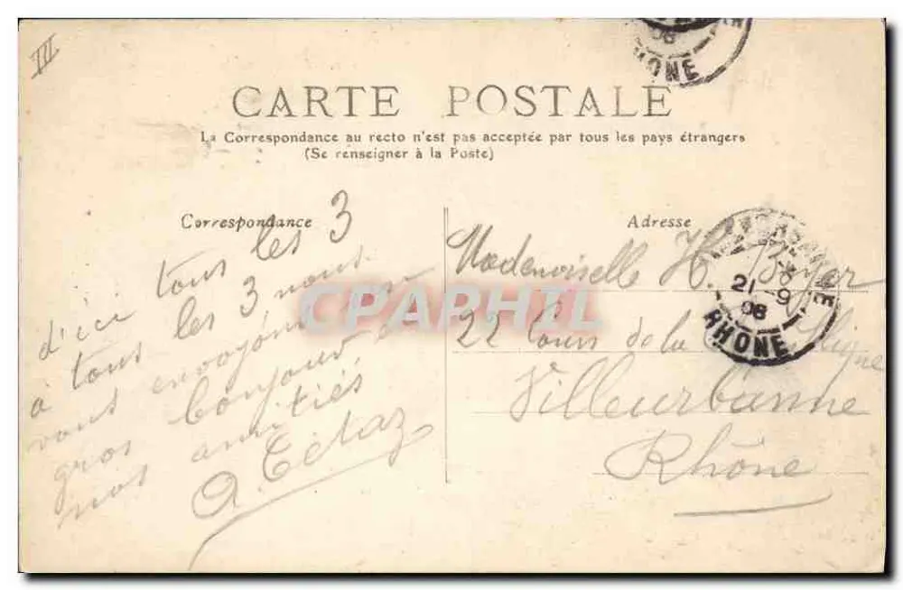 A "Marsa" — Costa Azul — D. B., editor - Verso