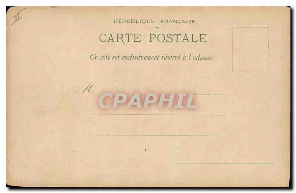 Navire à vapeur La Marsa — Navigation Miâte, Marseille — éditeur P. Vöhringer, Marseille - Verso