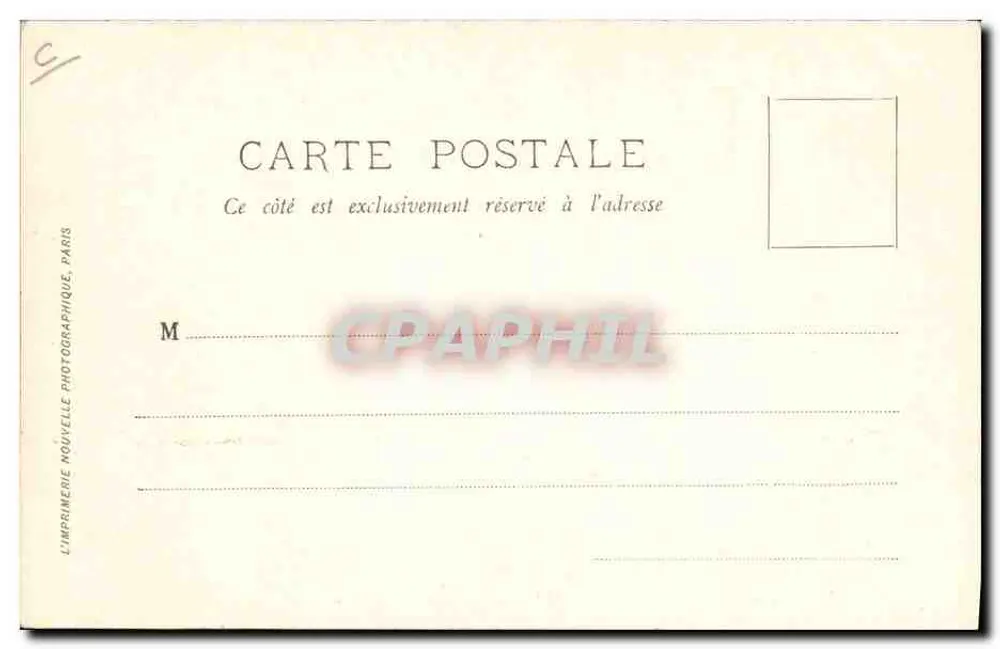 La Bocca — La Culture Dalou — Die Roseenernte — LL. — N° 629 - Rückseite
