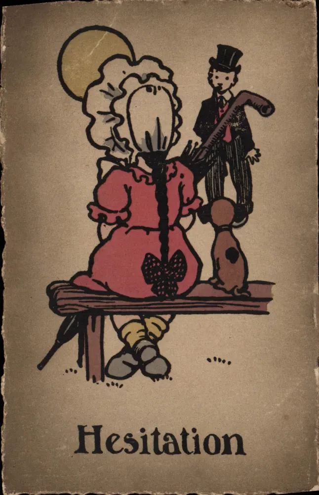 Zögern — G. S. B., Serie 170 - Vorderseite