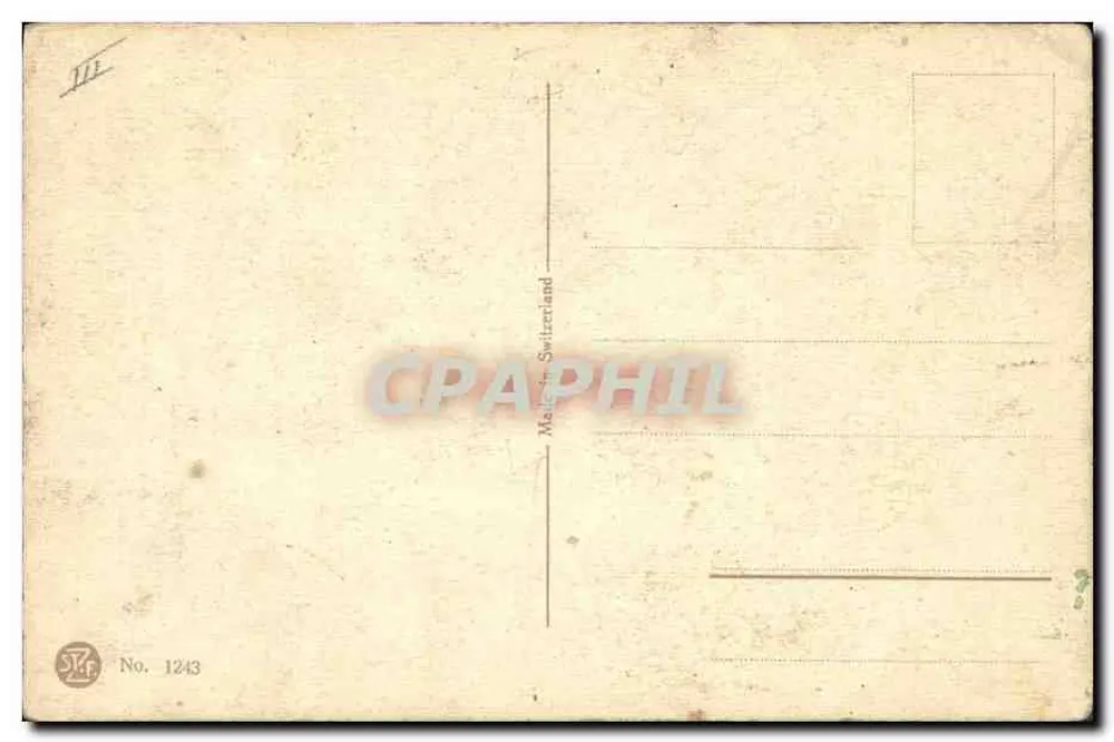 Arranjo de rosas — aquarela — STZF No. 1243 - Verso