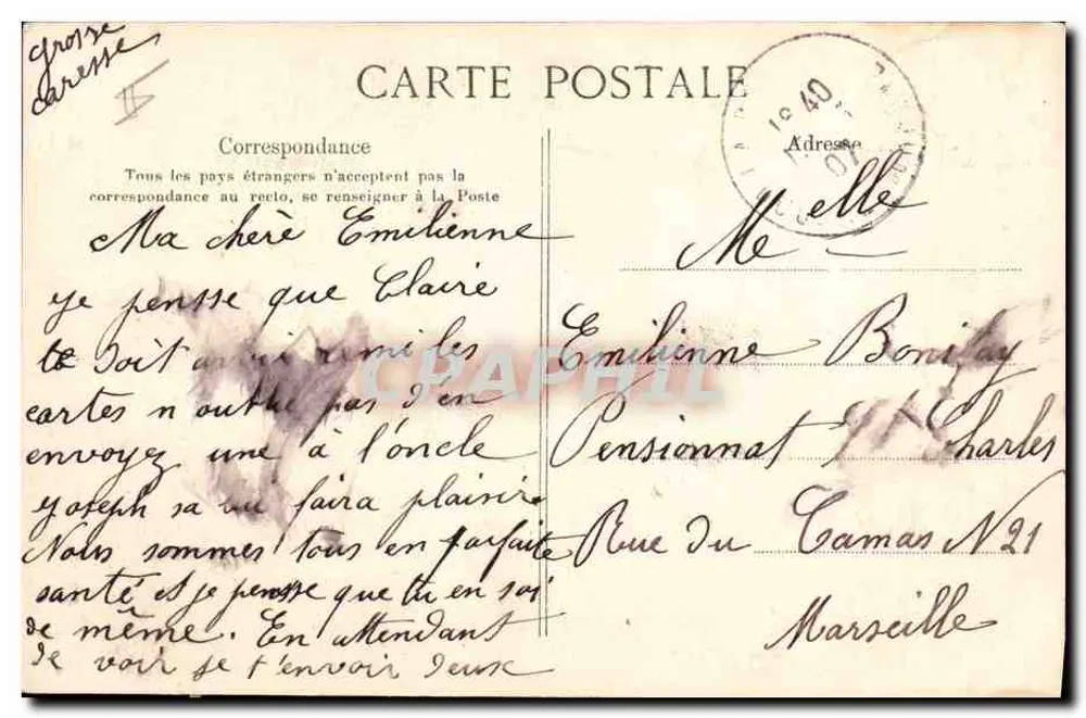 Dziewczyna i pies — wydawca E.L.D. — N° 4027 - Rewers