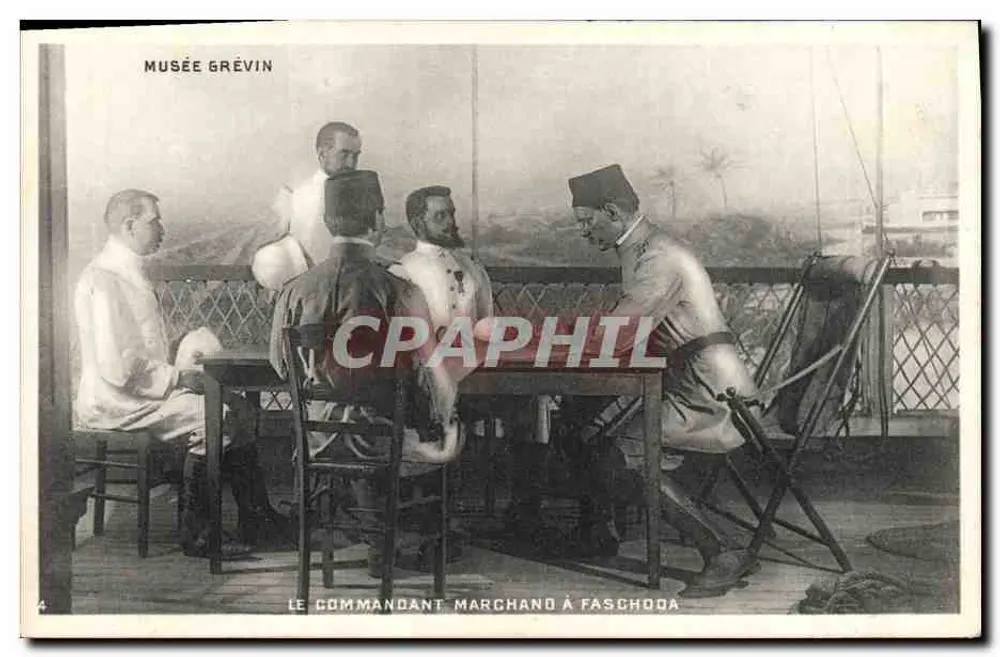 Le Commandant Marchand in Fashoda — Musée Grévin - Vorderseite