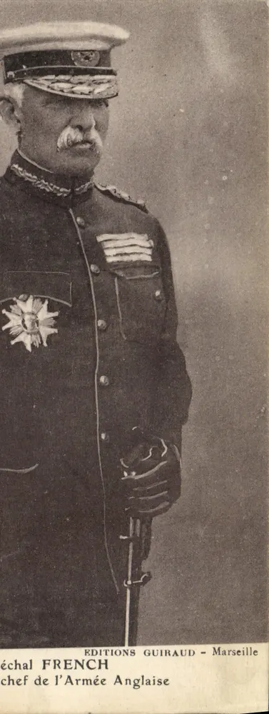 General French — Chef der englischen Armee — Éditions Guiraud - Marseille - Vorderseite