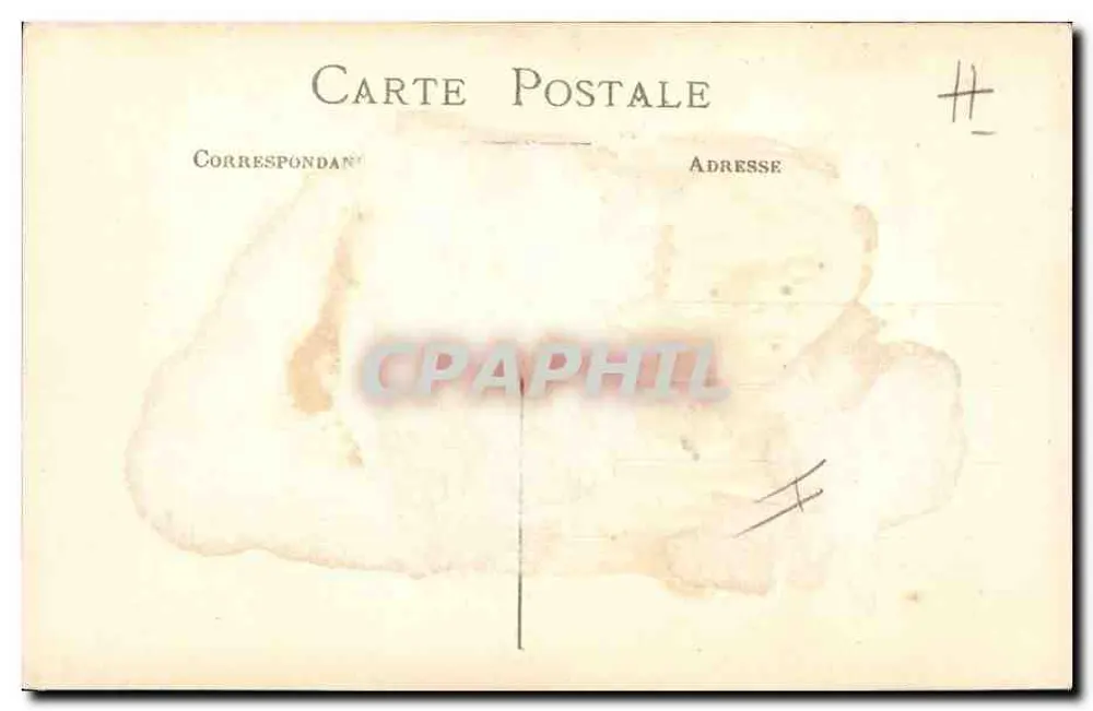 General French — Chef der englischen Armee — Éditions Guiraud - Marseille - Rückseite