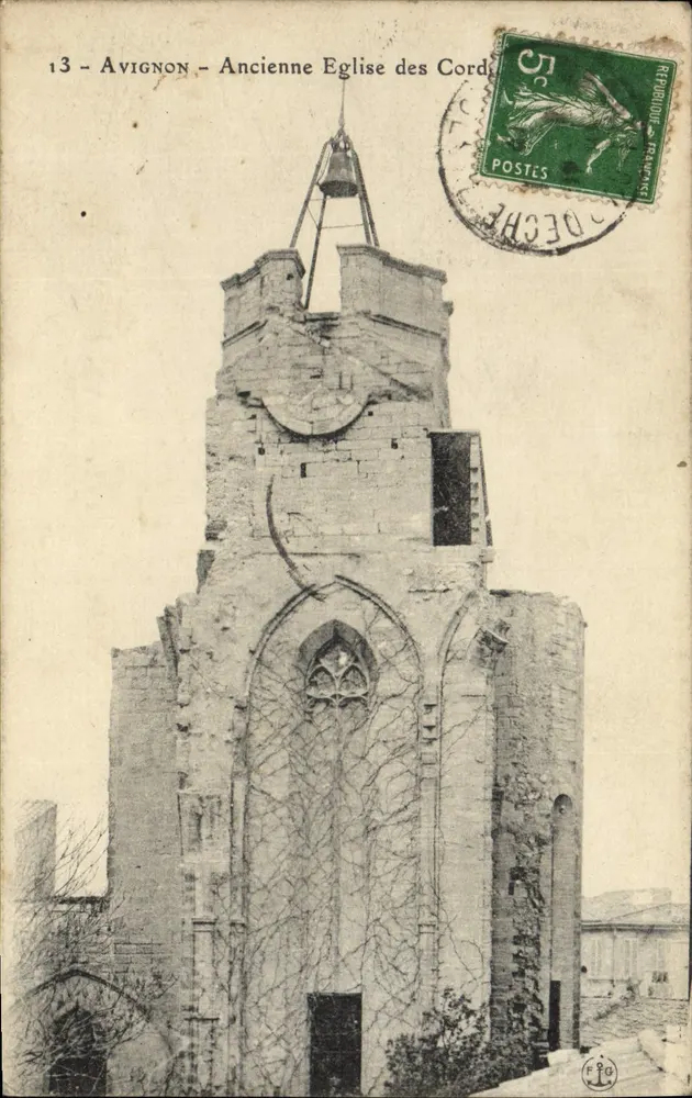 Avignon - Ehemalige Kirche der Cordeliers — unbekannter Verleger, Nr. 13 - Vorderseite