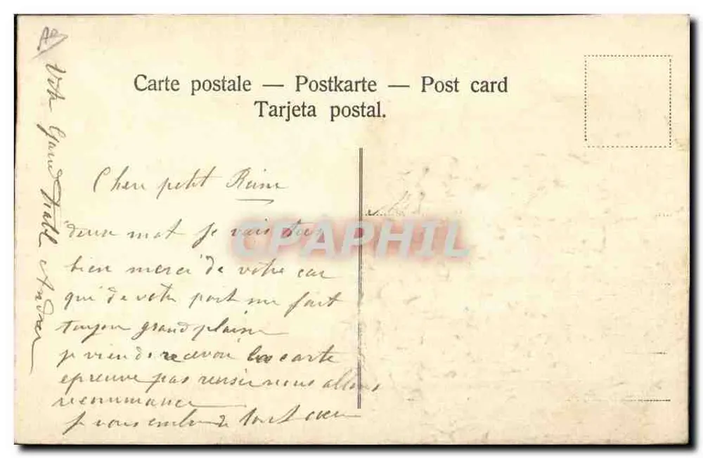 Poisson — Fleurs de pensée - Verso