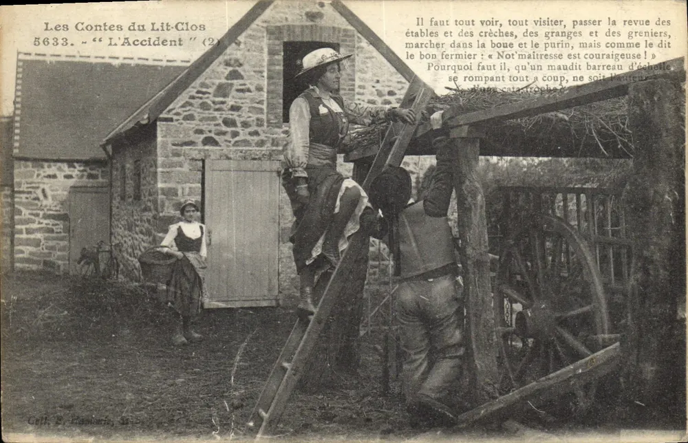 Die Geschichten von Lit-Clos — Der Unfall (2) — Gaff, B. (Verleger, Nr. 5633) - Vorderseite