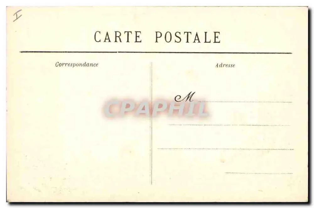 Um Lit Clos e Berceau Breton — Coleção Villard, Quimper — n° 1652 - Verso