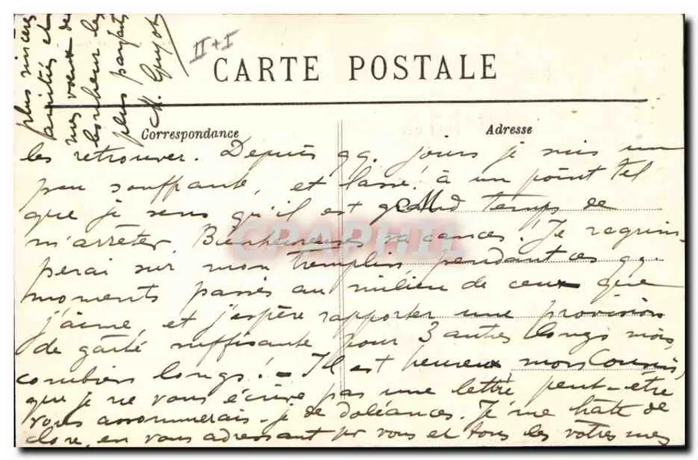 Na Bretanha — Em Torno do Lit Clos — Coleção Villard, Quimper - Verso