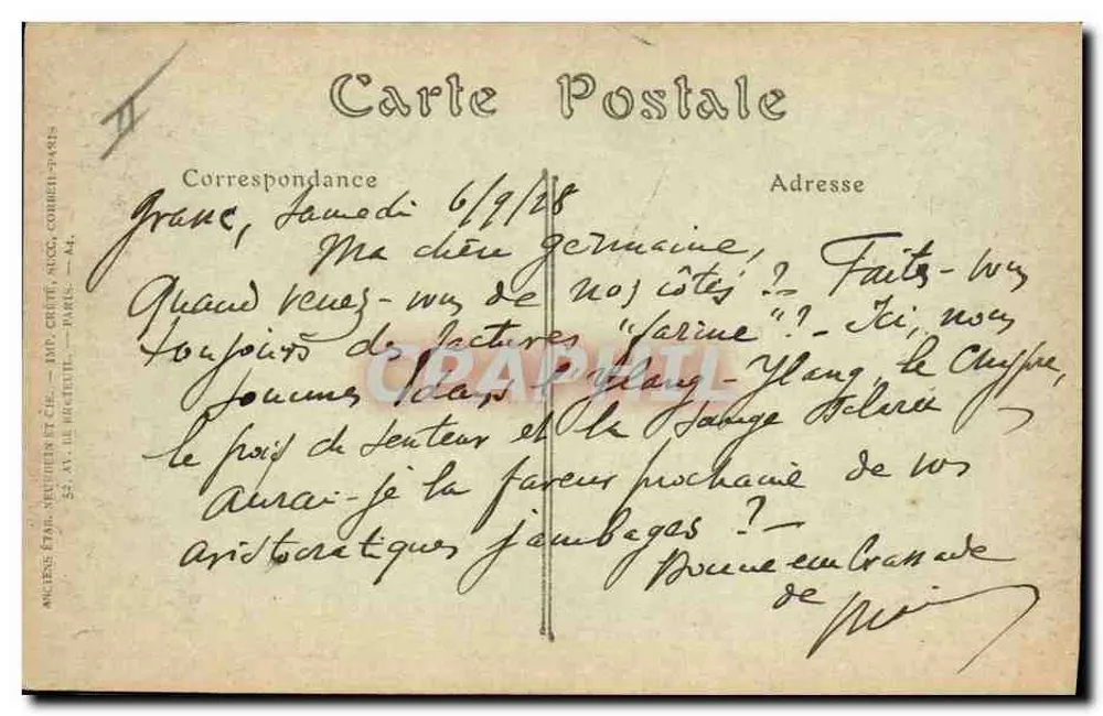 Grasse — A Colheita do Jasmim — YAD Fot. - Verso