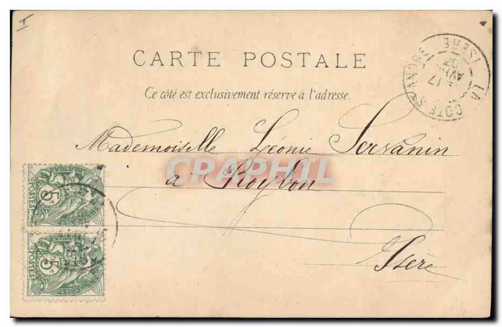 Rendez-vous de chasse — cena de campo — editor não identificado - Verso