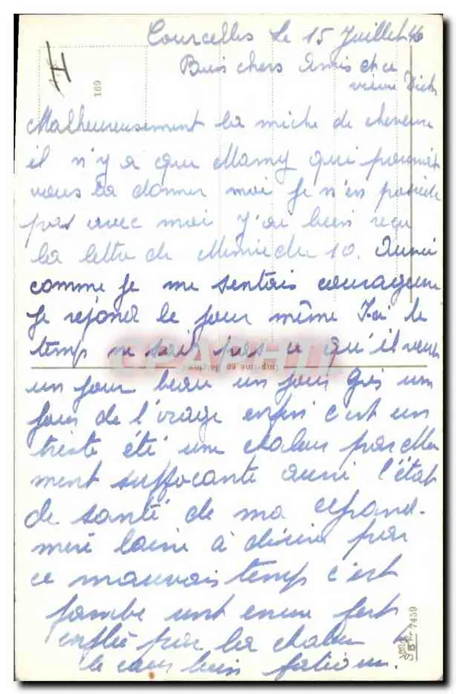 Bebê Françoise — jardinagem — editor não visível - Verso