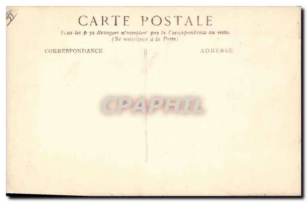 Geral Galliéni — retrato em uniforme ornado com condecorações — Cliché Manuel, D.6 - Verso